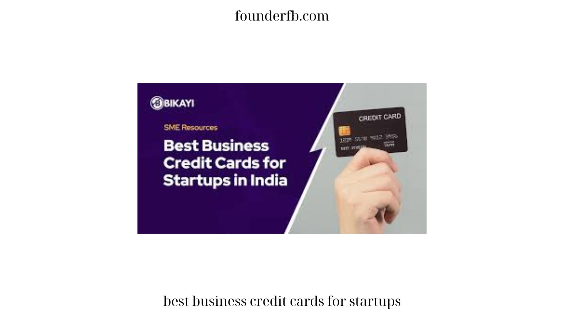 best business credit cards for startups