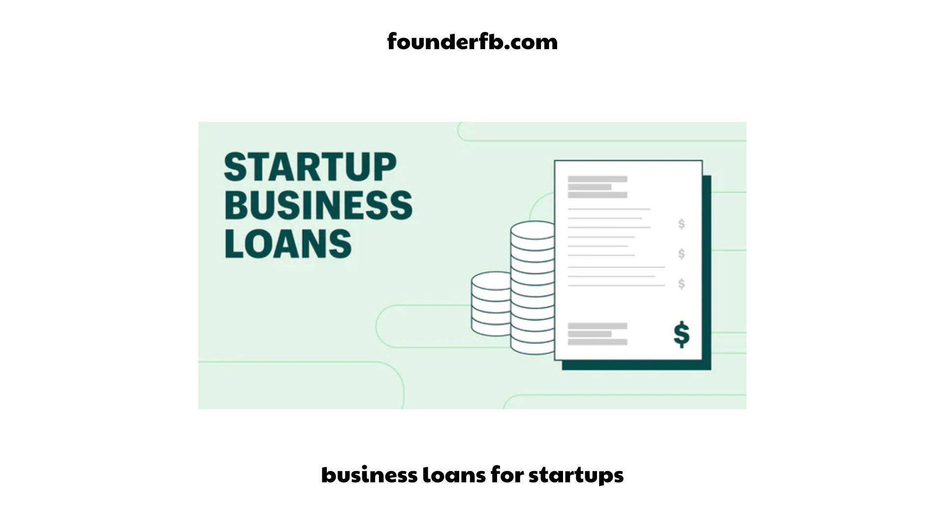 business loans for startups
